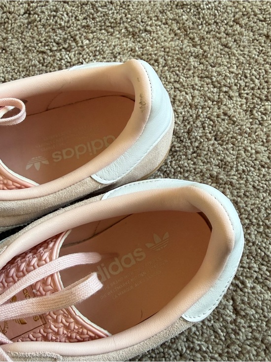 adidas Gazelle Light Pink Suede Sneakers Size 7.5-8 - Picture 6 of 9